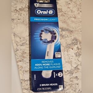 Oral-B Precision Clean Replacement Brush Heads, 2 Count